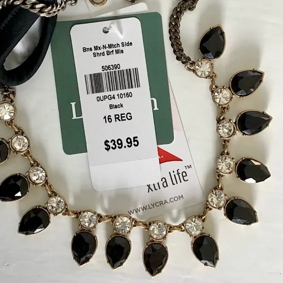 NEW L.L.Bean Luxe Black Swim Bottom Size 16 - Picture 10 of 10